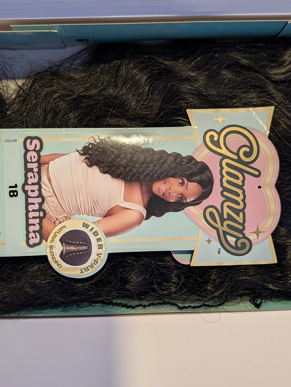 Glamzy Seraphina Wave Lace Front Wig - Black